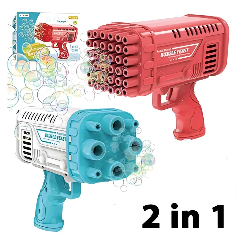 36 / 8 Hole Bazooka Bubble Water Gun