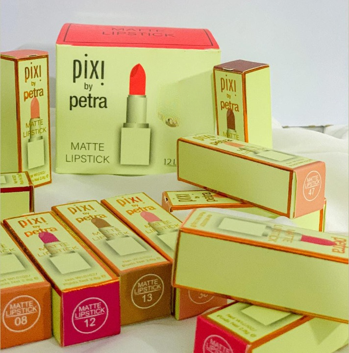 Pixy Lipistick – Pixi Matte Lipsticks 12 Pcs Set