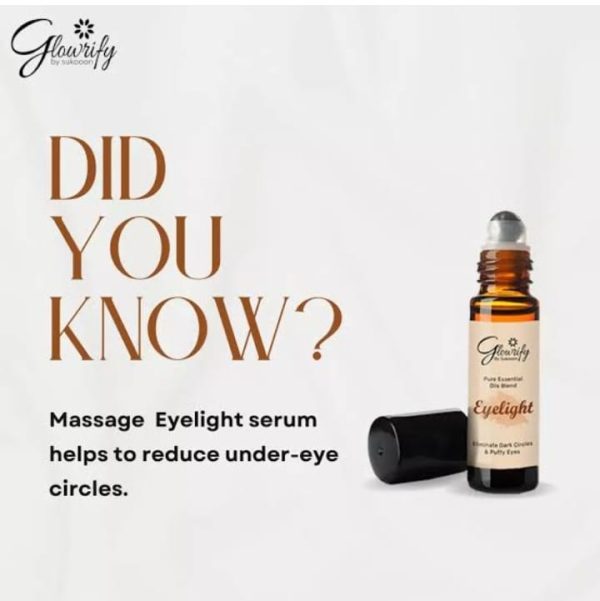 Glowrify Eyelight Serum – Eliminates Dark Circles Around Eyes & Puffy Eyes